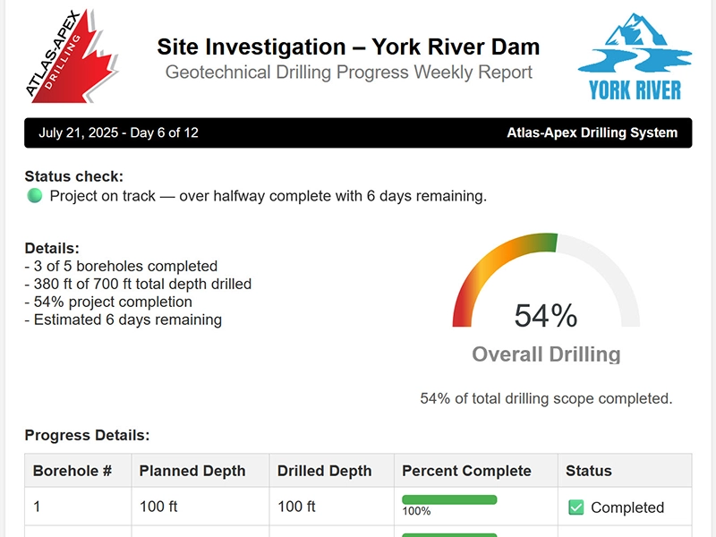 Sample Report Preview